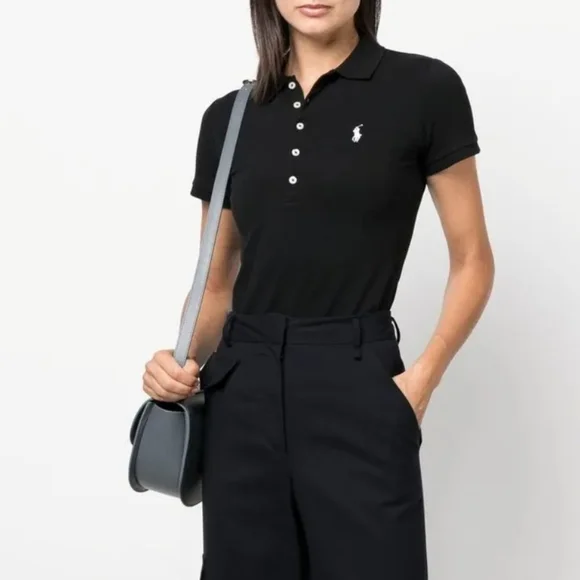 🍒POLO RALPH LAUREN🍒 SHORT SLEEVE POLO TOP - Picture 2 of 8